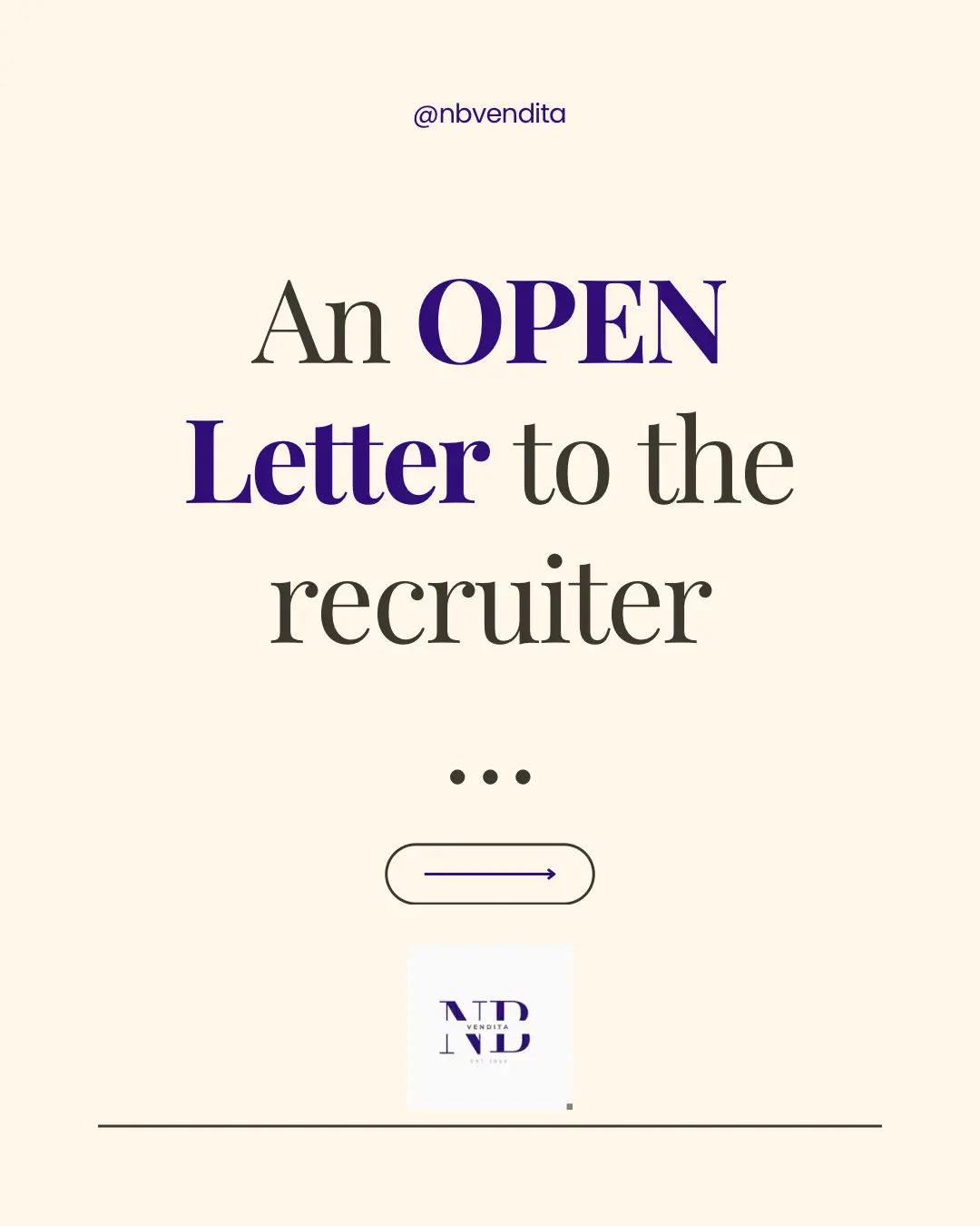 NBVendita - Your Path to Success an-open-letter-to-the-recruiter-1.webp
